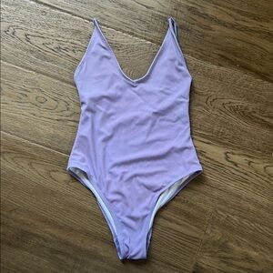 Cotton On Purple Scoop Neck One Piece
